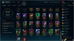 Conta Gold 3 (70 skins, 12 páginas de runas) - League of Legends LOL