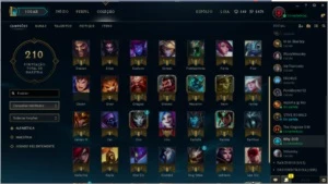 Conta Gold 3 (70 skins, 12 páginas de runas) - League of Legends LOL