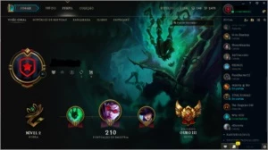 Conta Gold 3 (70 skins, 12 páginas de runas) - League of Legends LOL