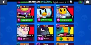 Conta brawl quase completa barata - Brawl Stars