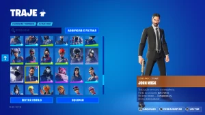 Conta Fortnite Travis scott e ASTRO Jack - JHON WICK