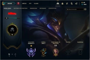 Conta D4 com mmr buffado - League of Legends LOL