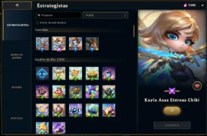 Conta de lol com quase todas as skins da Kayle - League of Legends