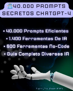 🤖📦Pack Chat Genius: 40 Mil Prompts + 1.400 Ferramentas IA - Outros