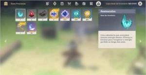 Conta Genshin AR34 c/keqing 2*, Albedo , 2 armas 5* - Genshin Impact