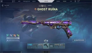 Conta Valorant Platina 3 com muitas skins e facas - Wakfu