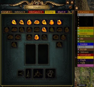 Conta GGG Path of exile 1 e 2 vaal supporter pack com 810pts