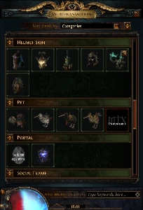 Conta GGG Path of exile 1 e 2 vaal supporter pack com 810pts