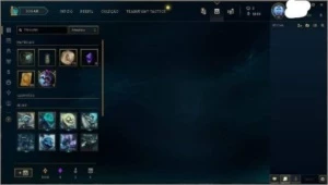 Conta Gold4 md3 para Gold3, skins lendárias para habilitar - League of Legends LOL