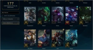 Conta diamond 3 - 59 campeões, 31 Skins - League of Legends LOL