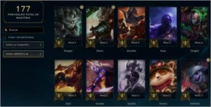 Conta diamond 3 - 59 campeões, 31 Skins - League of Legends LOL
