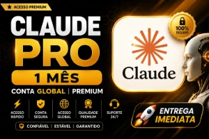 🚀 Claude Pro 1 Mês | Conta Global | Premium 💎