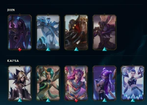 Todos os champs + 187 skins + 171 emotes (único dono) - League of Legends LOL