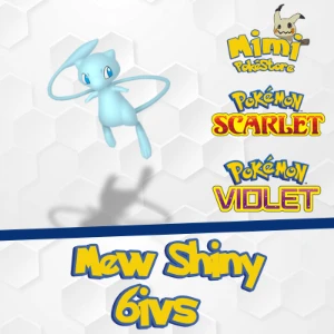 Mew Shiny 6IVs + Brinde - Pokémon Scarlet Violet - Outros