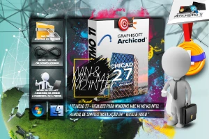 Graphisoft Archicad 27 - VITALICIO ( Windows MAC M1 M2 ) - Softwares e Licenças