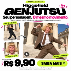 Higgsfield Genjutsu - Inteligência Artificial