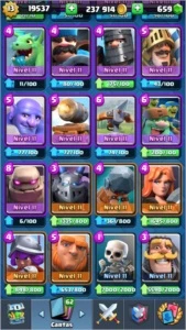 Vendo SuperCell ID Clash Royale L13, COC CV9 e Brawl Stars