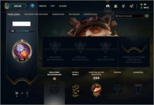 Conta unraned com Kayle Juiza e Riven Campeonato 2012 - League of Legends LOL