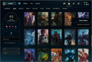 Conta unraned com Kayle Juiza e Riven Campeonato 2012 - League of Legends LOL
