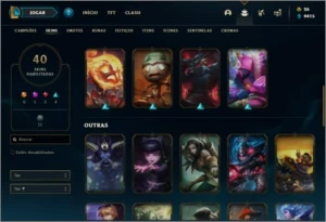 Conta unraned com Kayle Juiza e Riven Campeonato 2012 - League of Legends LOL