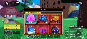Conta Blox Fruits, Conta Com Tudo Que Vc Precisa Olhe Descri - Roblox