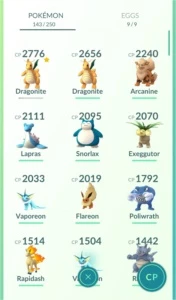 Conta de Pokemon Go lvl 25 Com Dragonite e varios outros - Pokémon