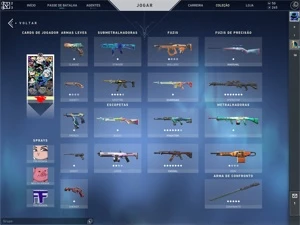 CONTA DIAMANTE 2, MMR BOM COM SKINS BOAS. - Valorant