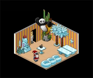 Conta HABBO Chute de Kung Fu