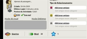 Conta HABBO Chute de Kung Fu