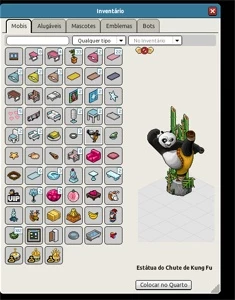 Conta HABBO Chute de Kung Fu