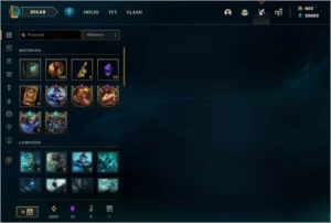 Conta de LoL com todos os personagense +200 skins - League of Legends