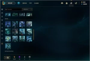 Conta de LoL com todos os personagense +200 skins - League of Legends