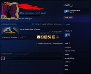 CONTA CSGO PRIME + PLANTS VS ZOMBIES - Counter Strike