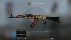 AK-47 Imperatriz - Veterana de Guerra - Counter Strike CS