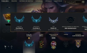 Conta de League of Legends de 2013 - MMR EXTREMAMENTE ALTO LOL