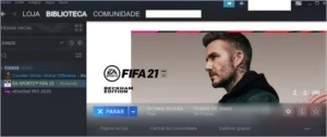 CONTA STEAM FIFA 21