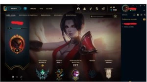 CONTA PLATINA 4 110 SKINS 56% DE WR - League of Legends LOL