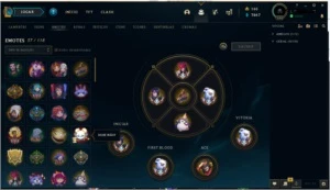 CONTA GRAOMESTRE DIVERSAS SKINS - League of Legends LOL