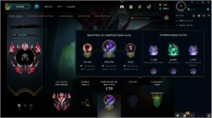 CONTA GRAOMESTRE DIVERSAS SKINS - League of Legends LOL