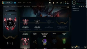 CONTA GRAOMESTRE DIVERSAS SKINS - League of Legends LOL