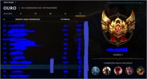 Conta plat 4, 117 campeões, 78 skins, 80 ícones, runa padrão - League of Legends LOL