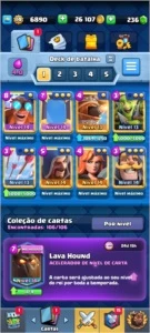 Conta LVL 14 Clash Royale