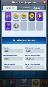 Conta LVL 14 Clash Royale