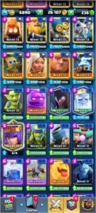 Conta LVL 14 Clash Royale