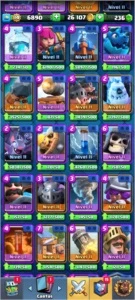 Conta LVL 14 Clash Royale