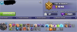 Conta Clash of Clans CV9