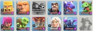 Conta Clash of Clans CV9