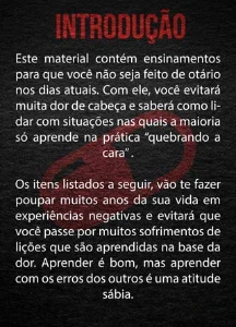 E-BOOK ANTIOTARIO -Conhecimento Masculino - eBooks