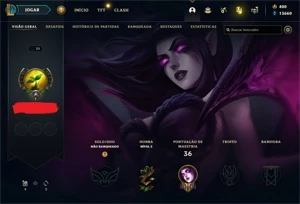 conta unranked league of legends - lvl 30! LOL
