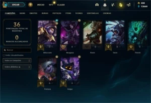 conta unranked league of legends - lvl 30! LOL